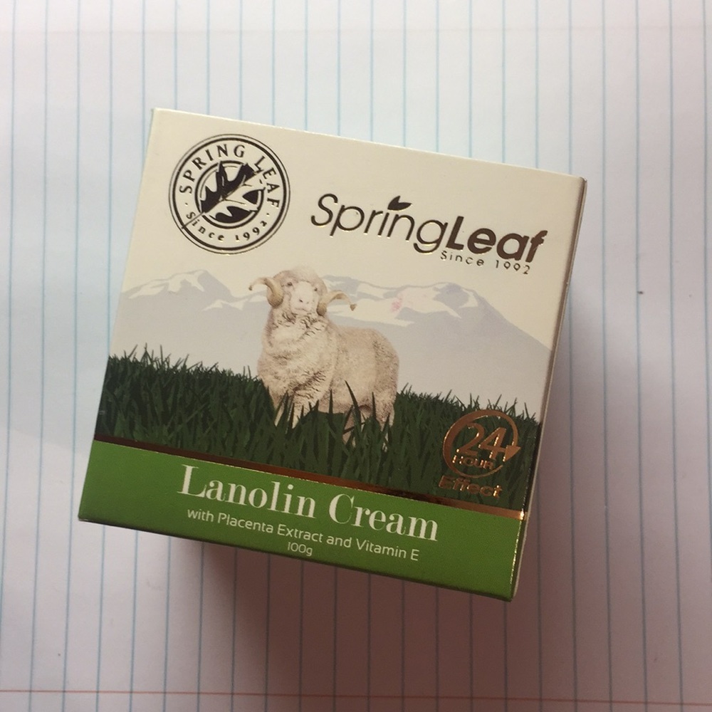 NEW Lanolin Cream (SpringLeaf)